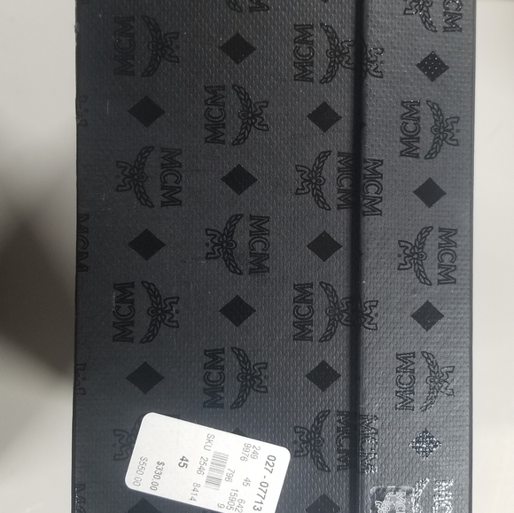 MODERN CONCEPT MUNICH (MCM) LOGO PRINT SNEAKERS - Picture 8 of 8